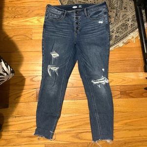 Old Navy Rockstar Super Skinny High Rise Jeans
